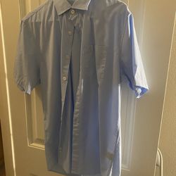 Dixxon Men’s Light Blue Bamboo Shirt Size Medium 