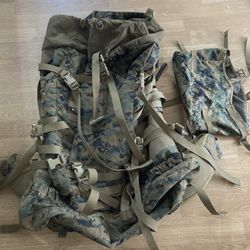 USMC Military Marine MARPAT Ilbe APBO3 Arc'tery Propper USGI Rucksack Backpack