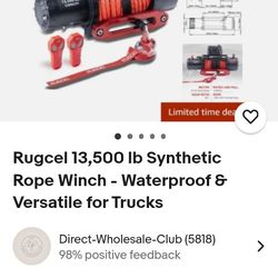 rugcel 13500 winch
