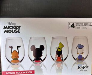 Mickey glass cups
