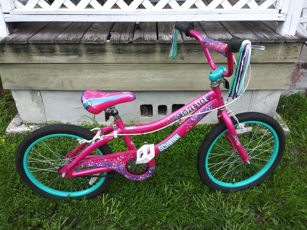 20" Schwinn Super Star Girls bike