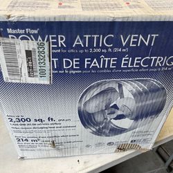 New Attic Vent