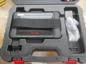 Autel MK808S MX808S Car Diagnostic Scan Tool Code Reader OE-LEVEL Full System. used. tested. in a good working order. f(contact info removed)8.