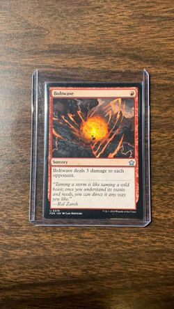 Magic The Gathering - Boltwave - Foil Or Regular