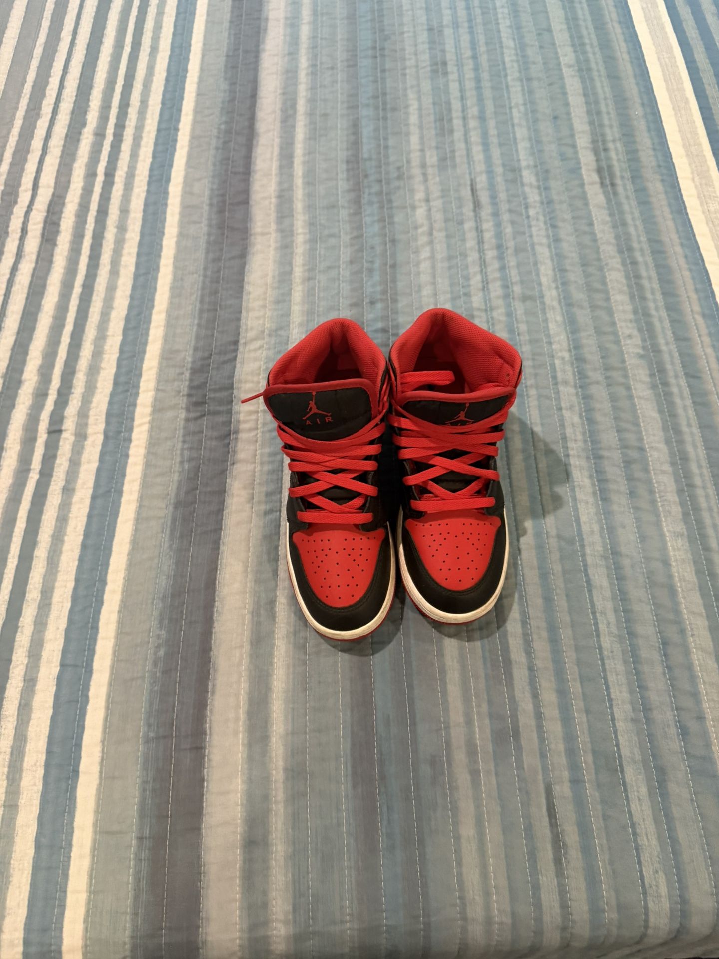 Jordan 1 Black and red