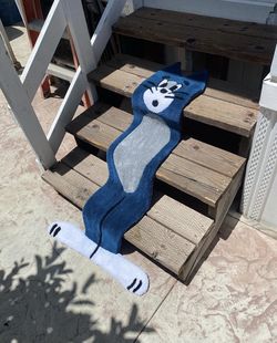 SOLD Tom Flat On Stairs Rug 