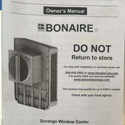 Bonaire Durango Window Cooler 5900E