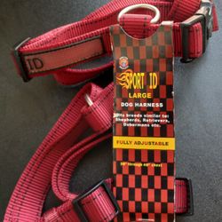 Sport ID Large Dog Harness Fully Adjustable 