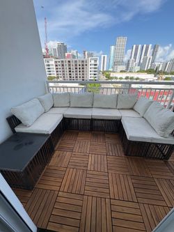 FREE 7-piece Outdoor Sectional