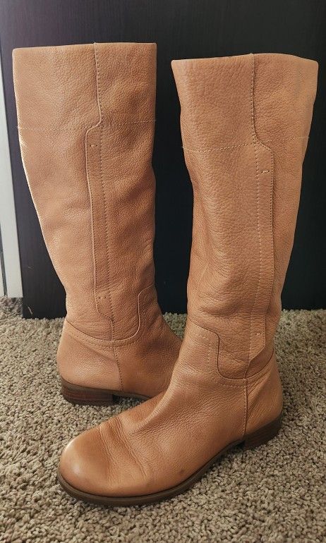Nine West Knee High Leather Boots 
