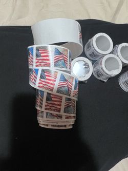 Forever Stamps Roll American Flag 2024