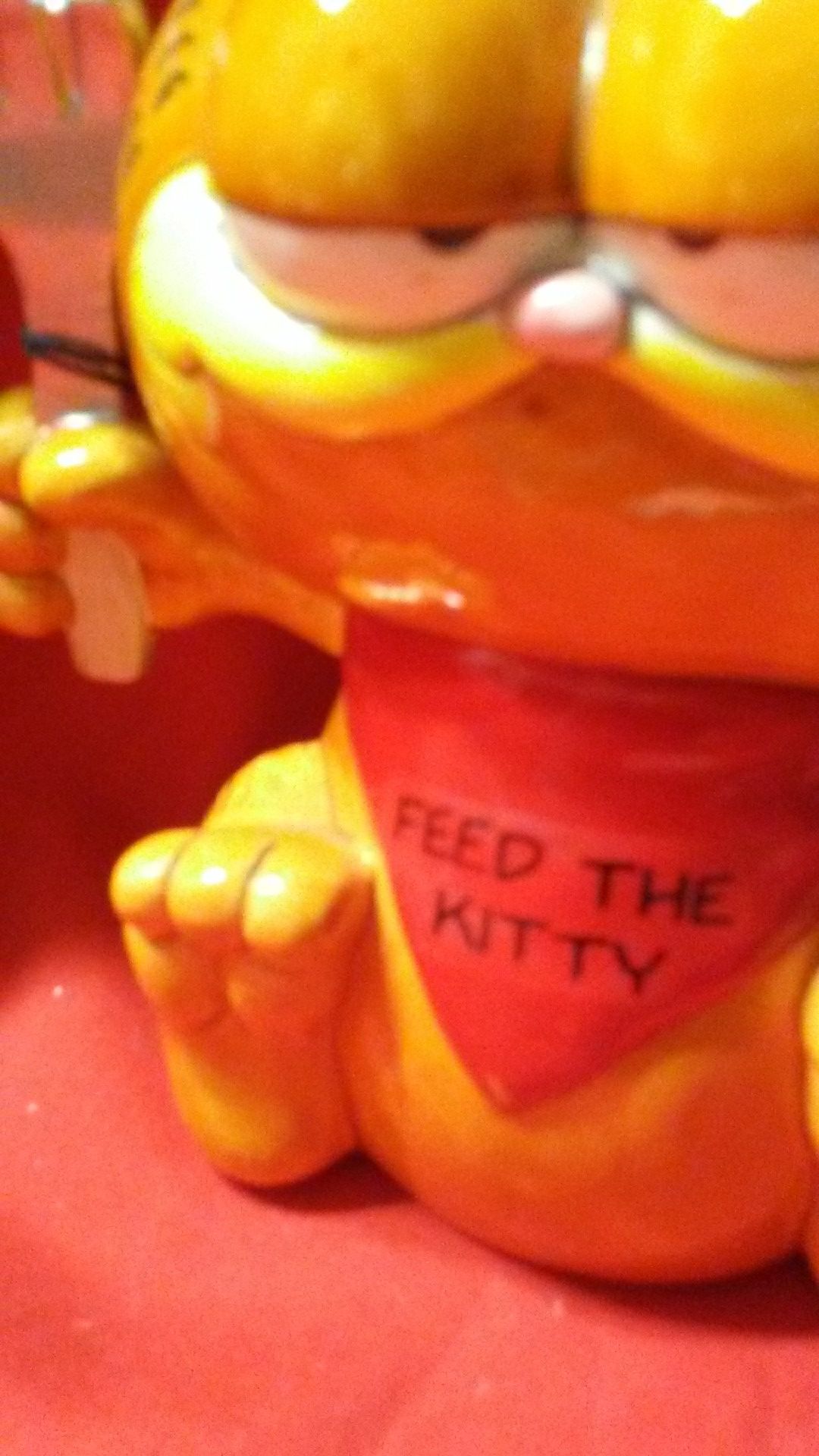 Garfield Feed The Kitty Bank, New with tag