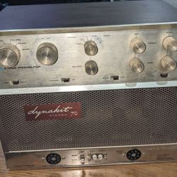 
Dynaco Dynakit ST-70 Tube Amp & Pas Tube Preamp