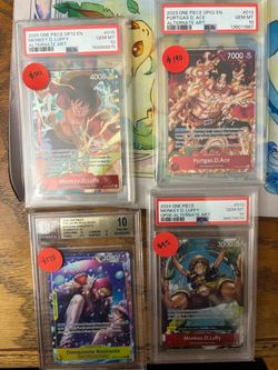 One Piece Beckett Slabs!!