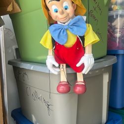 Vintage Pinocchio puppet