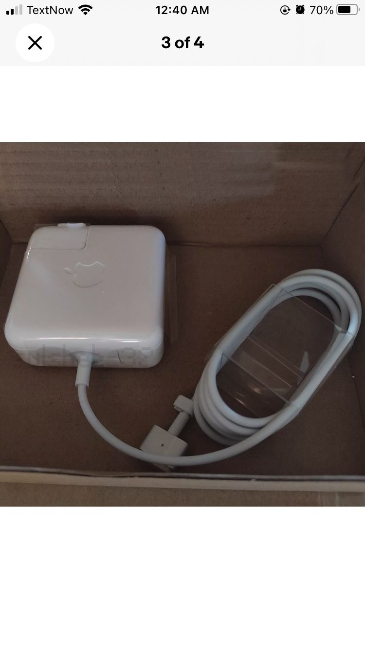 New 45W MagSafe 2 T-Tip AC Power Adapter Charger For MacBook Air 11''13" A1436
