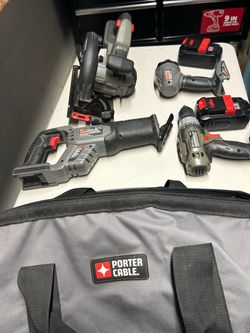 Portal cable power tool set
