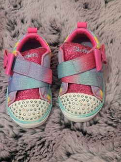 Sketchers crystal stars light up shoes