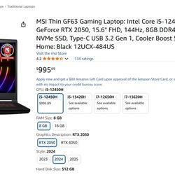 MSI Gaming Laptop