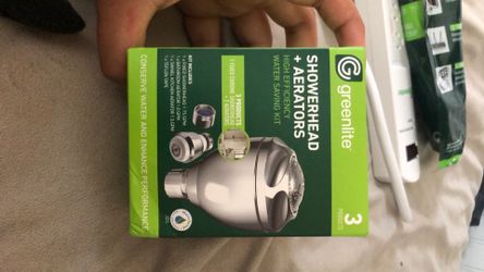 Showerhead + Aerators