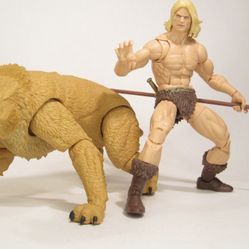 Marvel Legends Kazar And Zabu Baf , Power Princess 
