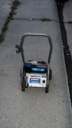 Hart pressure washer