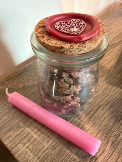 Draw Love to Me • Spell Jar & Candle Set