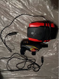 Portable air pump and lug nut gun