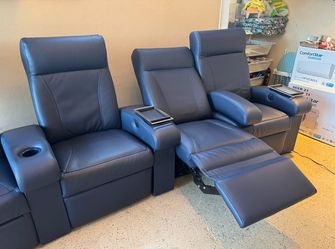 Home Theater Seats - Row Of 4 CINEAK BELGIUM