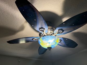 Space Themed Ceiling Fan