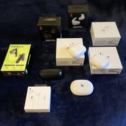 Various Wireless Earbuds 