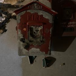 Antique Fire Alarm Boxes 