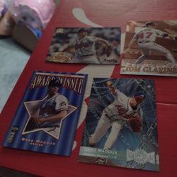 Baseball Cards Greg Maddux, Tom Glavine Cards Cash Porch Pickup Redmond 
