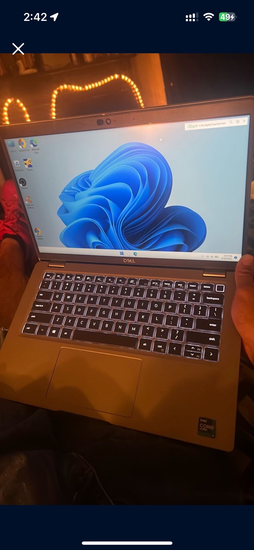 Dell 5420 Latitude Corporate And Business Use Laptop  With I7vpro Core  Pro  And Windows 11pro Like New 