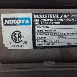 Industrial Use Air Compressor