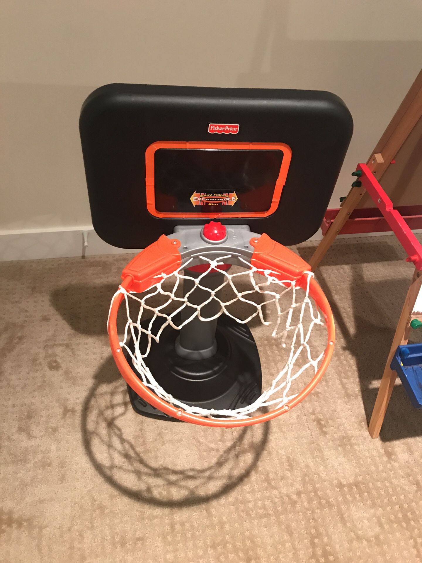 Fischer price indoor basketball hoop