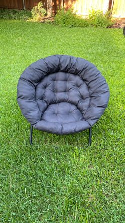 Dorm Room Folding Saucer Papasan Gaming Chair