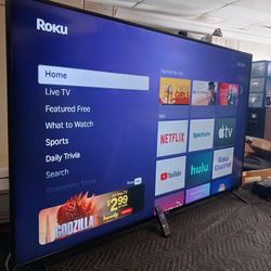 65 Inch ONN roku 4k Tv