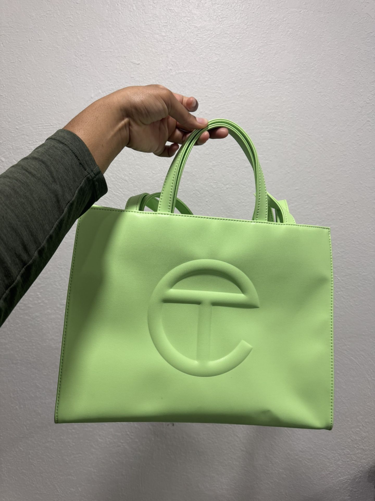 Medium Mint Green Telfar Bag