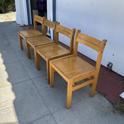 Beautiful Wooden Dining Chairs- $200