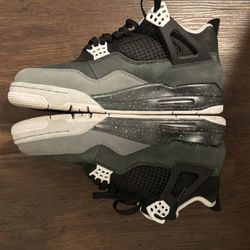 Jordan Black And White 4s 