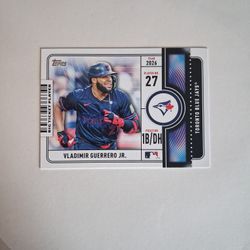 Topps 2026 Vladimir Guerrero Jr. BTP-17 Big Ticket Player Toronto Blue Jays