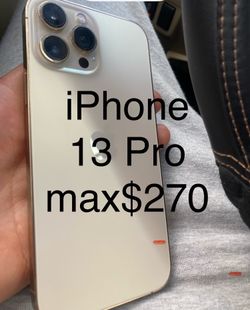 iPhone 13 Pro Max 128 GB gold collar T-mobile ultra Mobile Metro PCS excellent condition