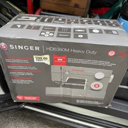 Singer HD6380 Sewing Machine Heavy Duty