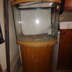 Aquarium With Stand And Supplies