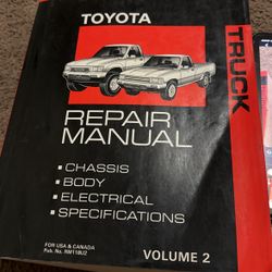 Toyota Repair Manual