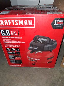 Craftsman 6 Gallon Pancake Air Compressor