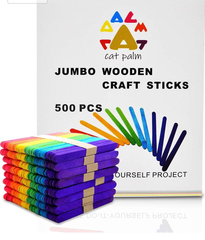 500 Craft Sticks