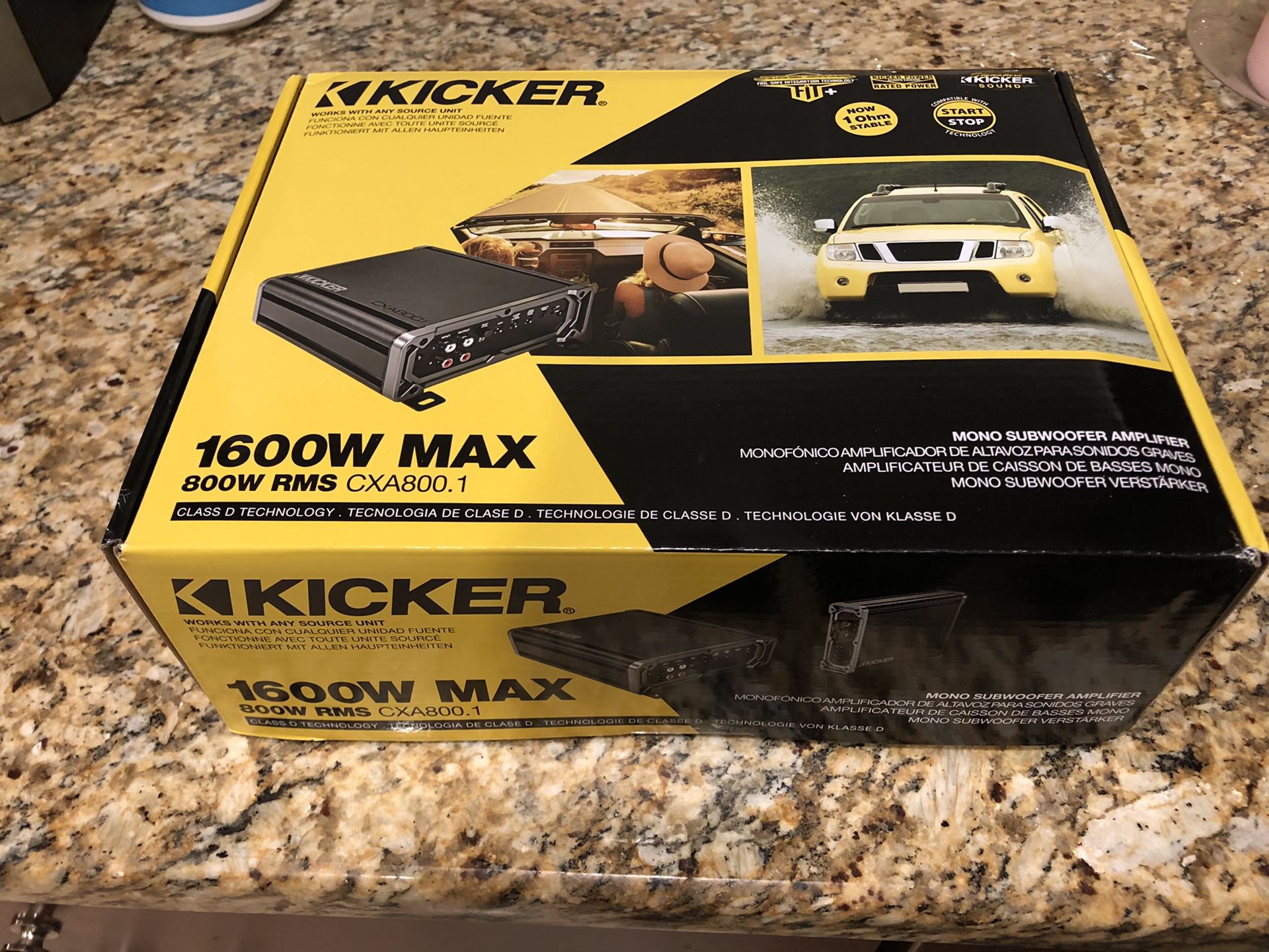 Kicker amp cxa800.1