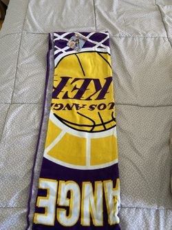 Brand new Super Size Lakers Towel 